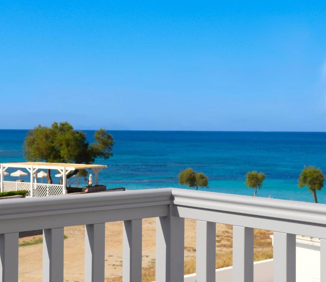 Beach Apartment Thalia With Hot Tub And Sea View Ágios Prokópios Extérieur photo